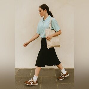 PATAGONIA | Vintage Light Blue Polo Cotton Short Sleeve Shirt